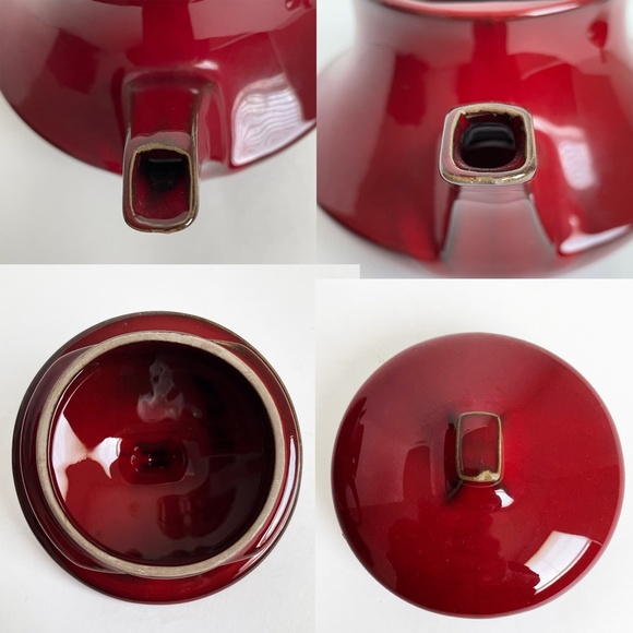 Mid Century Modern Ernestine Italy Ceramic Tea Pot & Lid Rare Vintage MCM - Picture 9 of 11